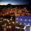 Outdoor String Lights Patio Party Yard Garden Wedding Solar Powered LED Bulbs