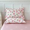 100% Cotton Pillowcase Customizable Flowers Cartoon Design Bedding Pillowcase Adult Bedroom Home Decor Custom Size Cushion Cover