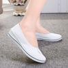 New Fashion 2018 Womens Shoes Single White Shoes Work Size3541 Shoes