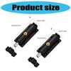 8Pcs Stainless Steel Automatic Spring Door Latches Bolt Antitheft Security Button Lock Door Hardware Easy to Install
