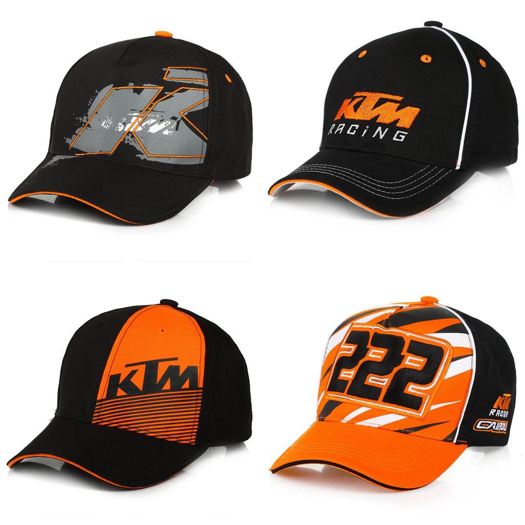 Ktm Baseball Cap With Embroidered Letter Pattern For Motorsports And Casual Wear