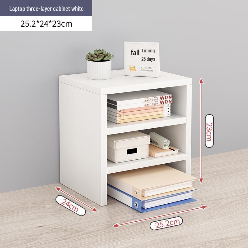 Masaüstü Bilgisayar Monitör Yükseltici Stand ve Ofis Depolama Rafı