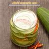 2pcs Wide Mouth Jar Fermenting Glass Weights For Fermentation Pickle Jar Transparent Glass Weights Cover For Fermenting Jar