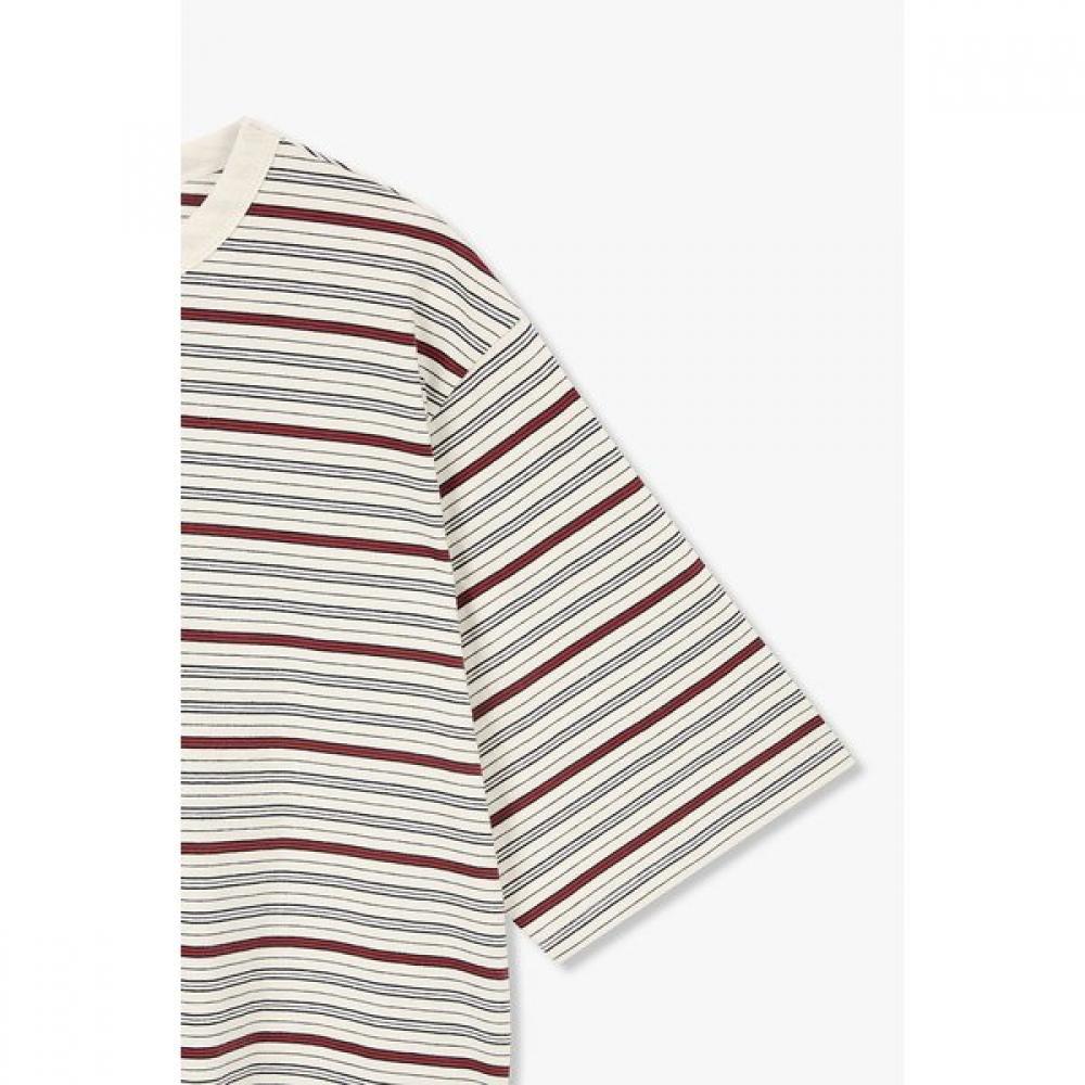 STudio Tomboy MulTi STripe Crop T shirT 9176222991