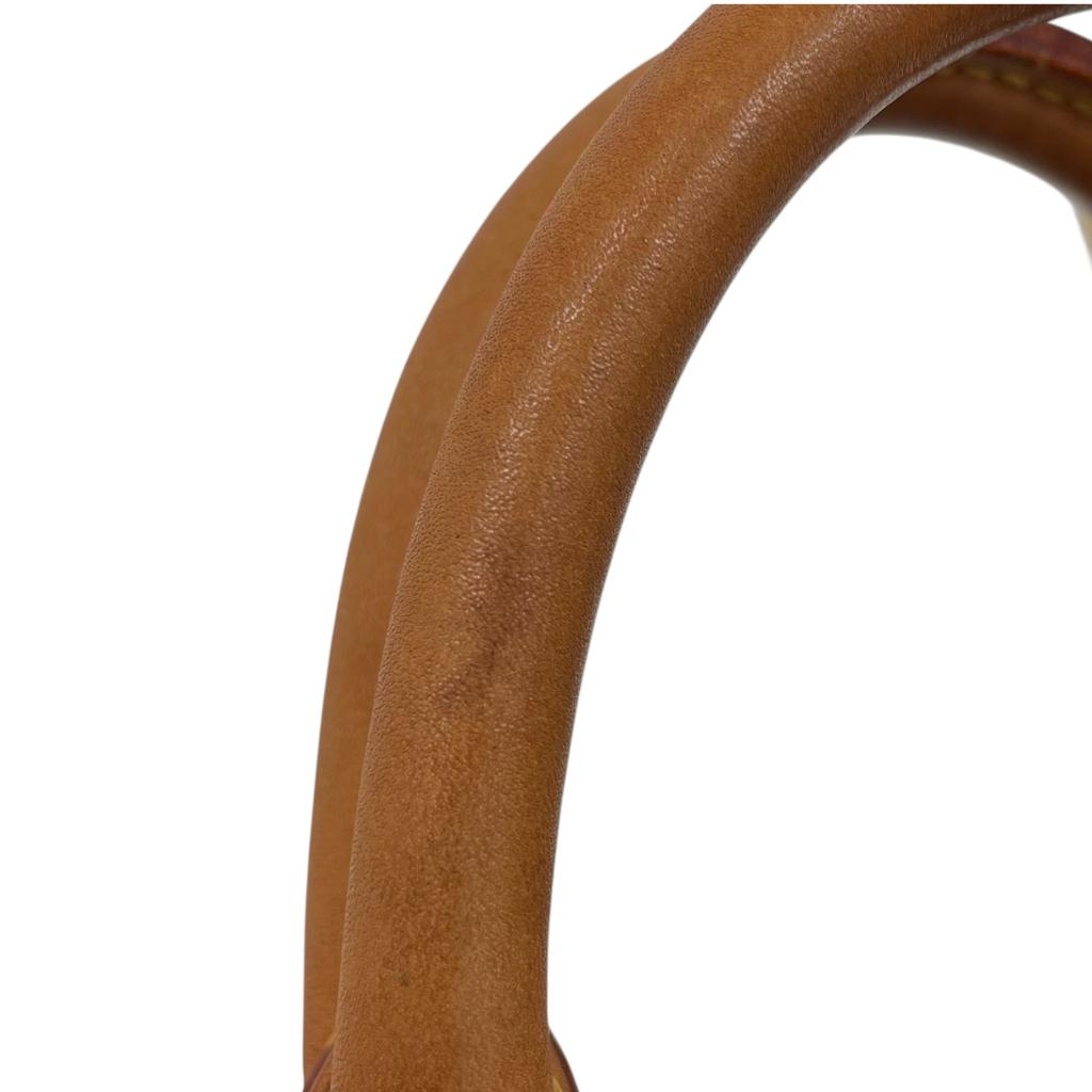 Used Louis Vuitton Monogram Speedy 35 M41524 Boston Bag Canvas Brown Authentic 1213