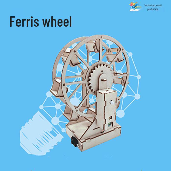 DIY Ferris Wheel Model: Primary School Science Project Kit 645365