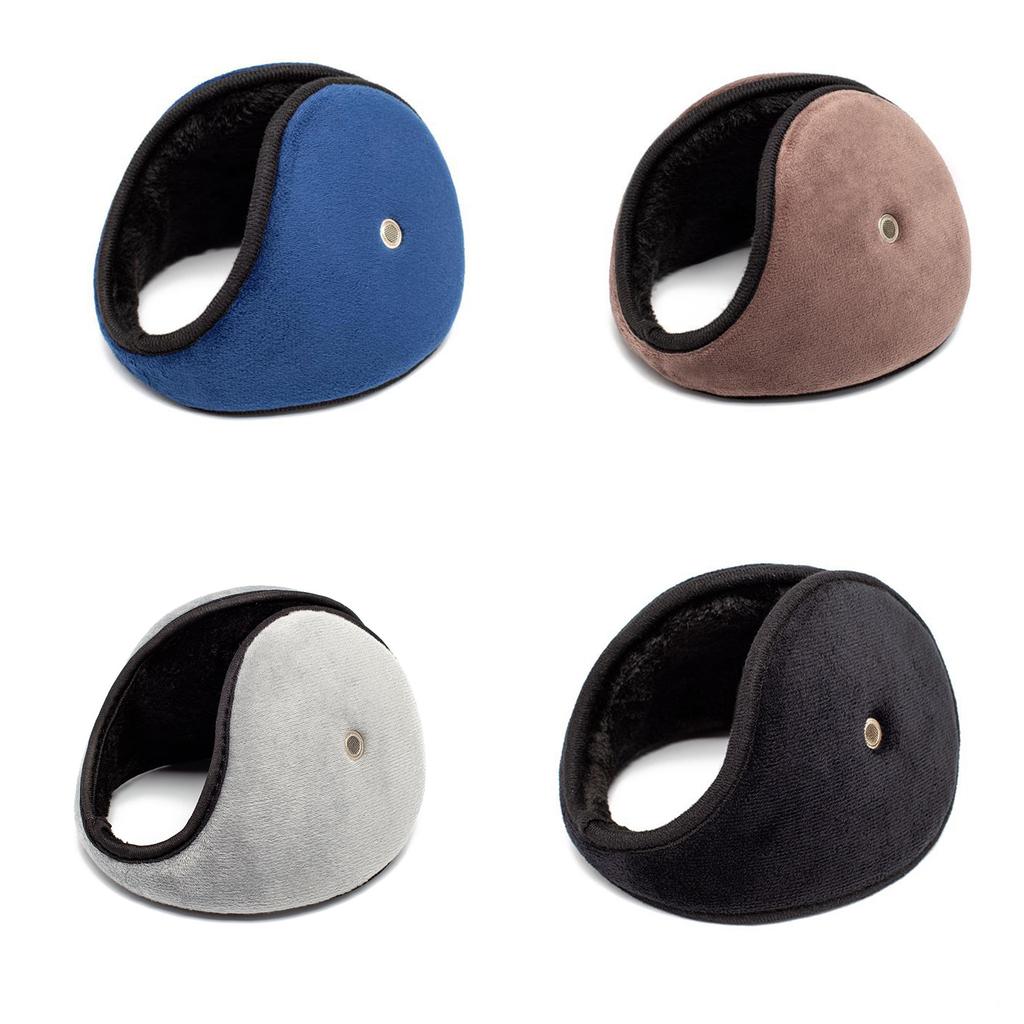 Winter Warm Earmuffs Windproof Ear Covers for Adult Men Women Thickened Plush Ear Protectors Outdoor Cycling Ear Muffs