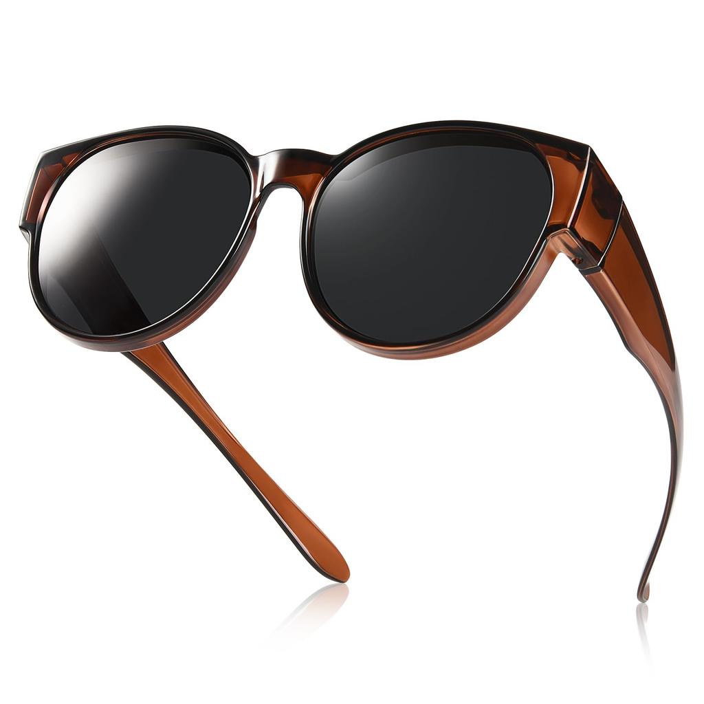 TINHAO Polarized Sunglasses even in the bright perfect for and UV400 5 Colors Women's Over-the-Eye [Comfortable sun, outings, shopping, lunches]