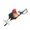 1PCS Rooster Yard Decor Weatherproof Chicken Fence Sculpture Garden Decorations Acrylic for Garden Patio Backyard Decoration