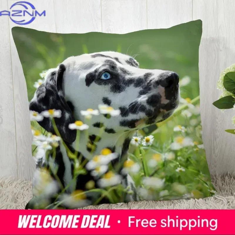 Pillowcase Dalmatians Modern Home Living Room Decoration