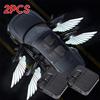 2 Car Angel Wings Wireless Door Welcome Decoration Lights Projector Lights LED High-definition Logo Lights Car Accessories Neon Lights 4