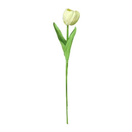 

Real Touch Artificial Tulip Flower 13.7 PU Faux Tulips Lifelike Fake Tulip with Long Stem for Wedding Home Table Centerpiece Spring Garden Decor I