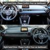 Dashboard Cover Pad Anti-Slip Mat Sunshade Dashmat Carpet Accessories for Mazda 2 Mazda2 DJ DL 2015- 2018