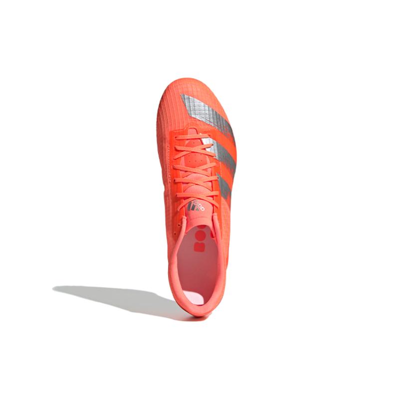 Adidas Adizero Md Spikes Shoes 'Red Metallic Silver' Sneakers EE4605