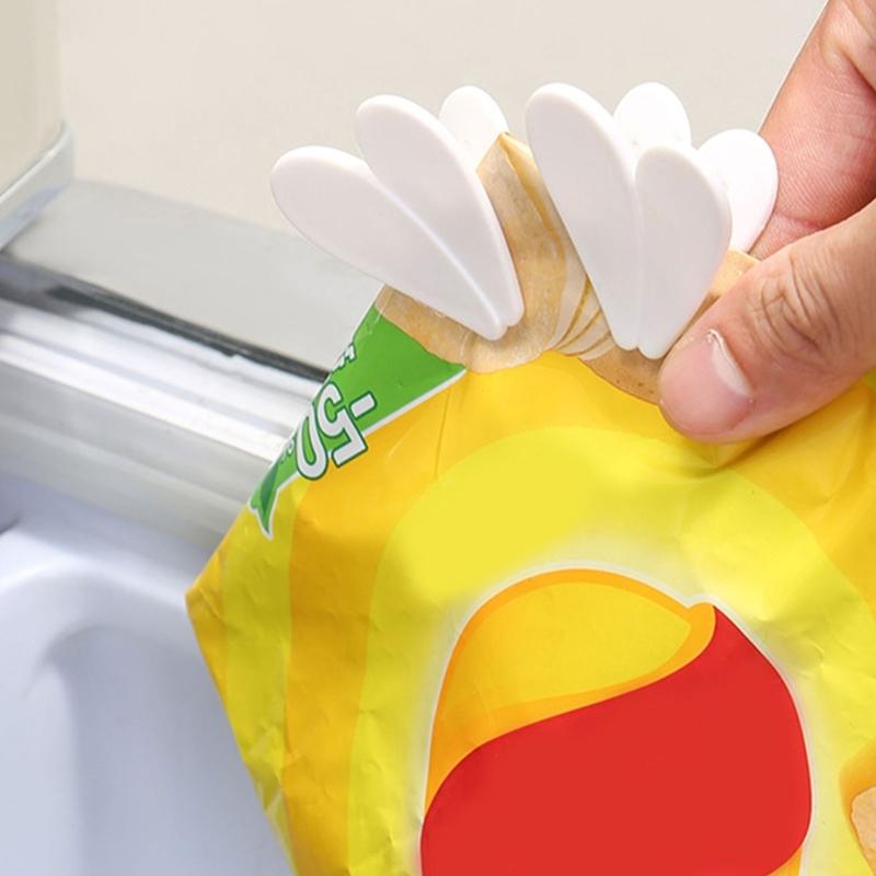 Decorative Refrigerator Clip With Strong Grip Little Daisys Designs Materials Spring Iron For Kitchen Storage Travel Portable Sealing