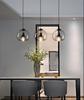 Italian-Style Modern Glass Pendant Light for Bedroom & Bar