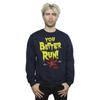 Netflix Mens Stranger Things You Better Run Sweatshirt