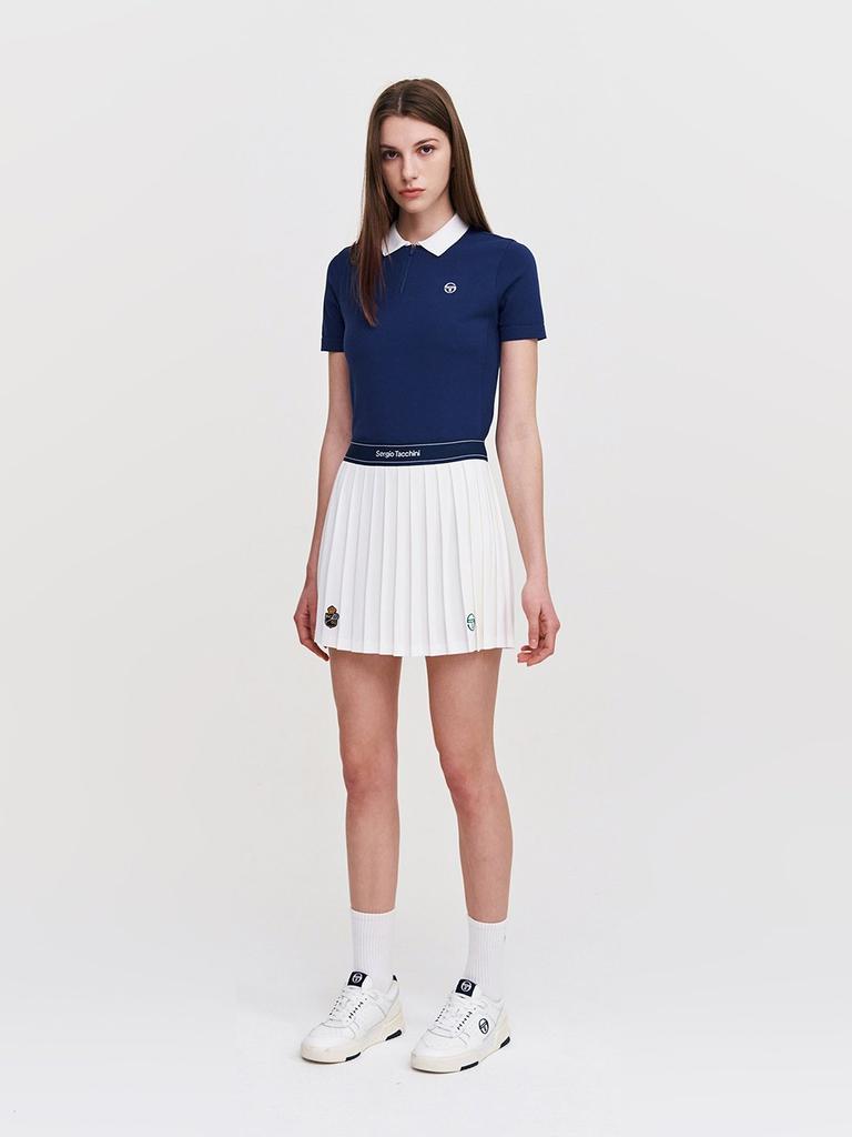 SERGIO TACCHINI W Essential Short Sleeve Polo Sweater