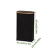 60L Washing Basket with Lid Laundry Washable Inner Bag Laundry Hamper Bathroom Clothing Basket Washing Machine