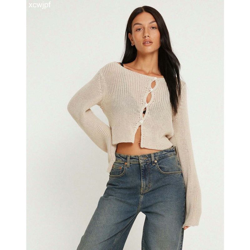 Fashion Special Women's Clothing Versatile Temperament Crew Neck Long Sleeves Short Crop Top Sexy Pullover Knitwear Tops Women