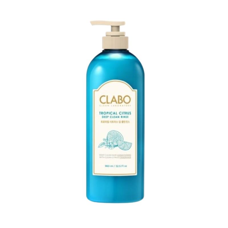 CLABO Deep Clean Rinse Tropical Citrus Sparkling Fruits 960ml | Refreshing Citrus & Mint Balance Care |Scalp & Hair Nourishing Conditioner