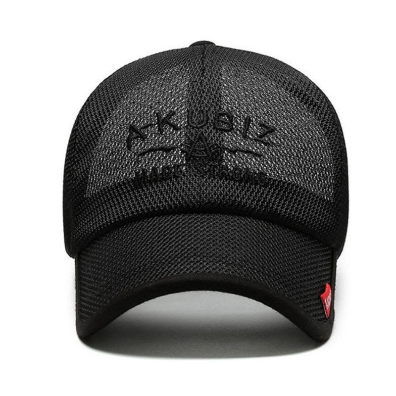 Northwood Men's Summer Baseball Cap Sun Mesh Hat Breathable Sun Protection Peaked Cap Adjustable Outdoor Hat