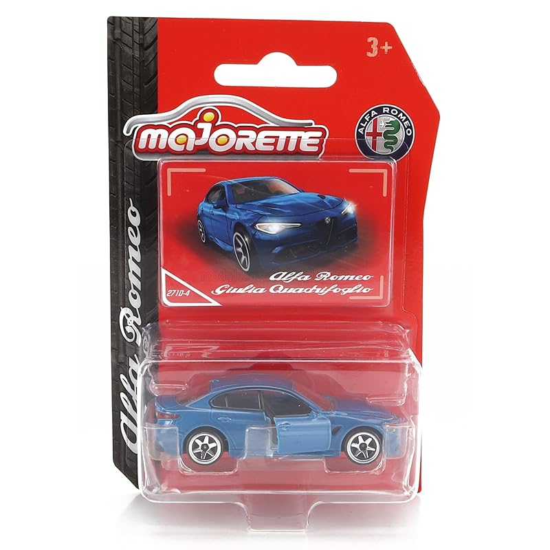 

Мини-автомобиль MAJORETTE alfa romeo Julia 1/60 ALFA ROMEO GIULIA Quadrifoglio 2016 (синий) [продукт]