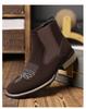R006 Chelsea Boots Embroidered Pullover Chelsea Boots Men's Martin Boots, Foreign Trade
