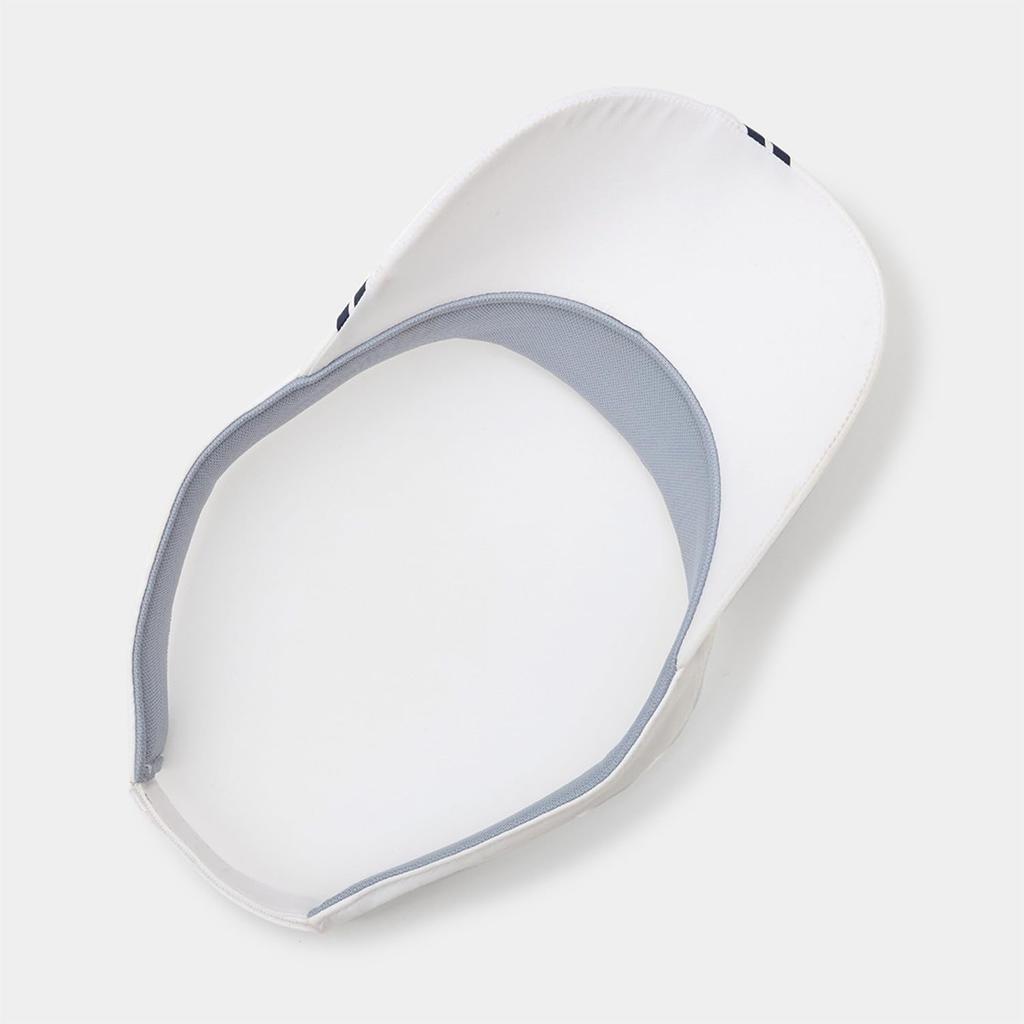 [Callaway] Viseira de Sol Feminina (Padrão Listrado, Tamanho Ajustável)  Boné de Golfe  C24191207 1030Branco