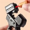 Mini Pistola Giocattolo Gioco Sportivo Portachiavi Decompressione Lanciatore Modello Portachiavi per Ragazzi Adulti Accessori Borsa Regalo