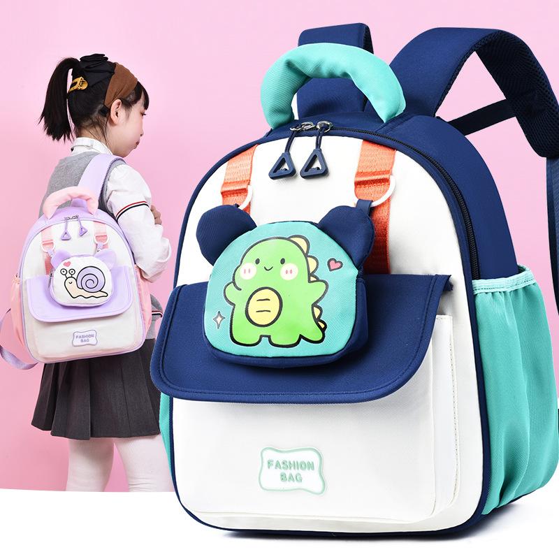 School bag new school bag cute cartoon small school bag casual shoulder household backpack