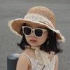 Summer Children'S Vacation Beach Hat Summer Lace Straw Hat Baby Parent-Child Spring And Autumn Sun Hat