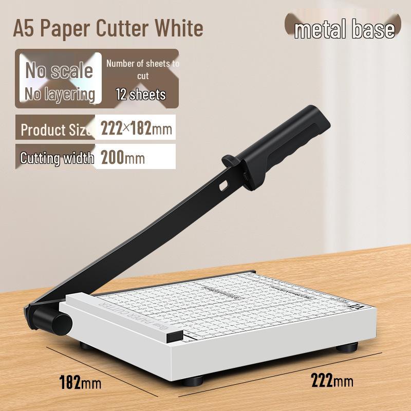 Compact A4 Paper Cutter for Office Use