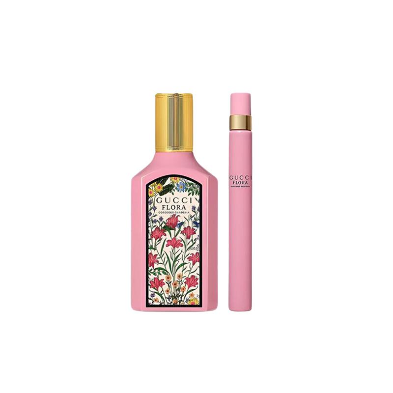 Gucci Qimeng Gardenia Perfume Set EDP Red Berry Orange Floral Fragrance 30ml+10ml/50ml+10ml