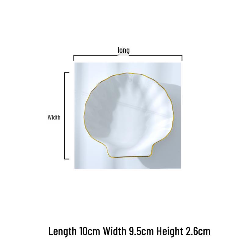 Europejski zestaw ceramicznych naczyń na przyprawy i sosy ze złotym rantem