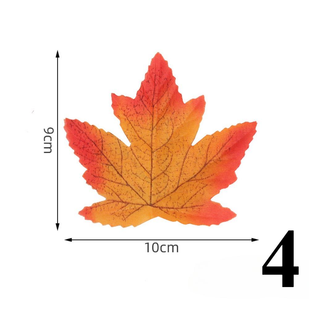 

50 шт. искусственный шелк кленовый лист осенние искусственные листья гирлянда кленовые листья лоза День благодарения Хэллоуин свадьба вечеринка декор