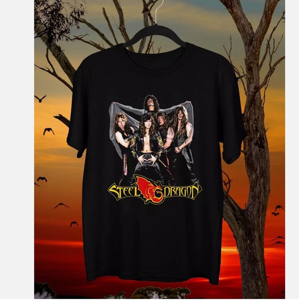 NEW Steel Dragon Band Music Gift For Fan Black All Size Shirt