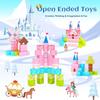 Magnetic Blocks Princess Castle World Creative Magnetic Building Blocks Stem Preschool Learning Sensory Toys Birthday Gift