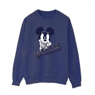 Womens/Ladies Mickey Mouse Japanese Sweatshirt