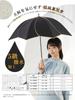 KIZAWA UV Light Long Umbrella with Petal Deep Full Light 50cm Bamboo Water Suitable for Sun and Heat Day Bamboo 50cm Ribs x Women's Parasol,