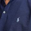 Polo Ralph Lauren Polo a Maniche Lunghe Slim Fit Ricamata con Logo Solido Uomo top Blu Profondo MNPOKNI16821472-410