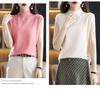 Women's Pure Wool Knit Cashmere Camisole - Slim Fit Sleeveless Base Layer for Spring/Autumn