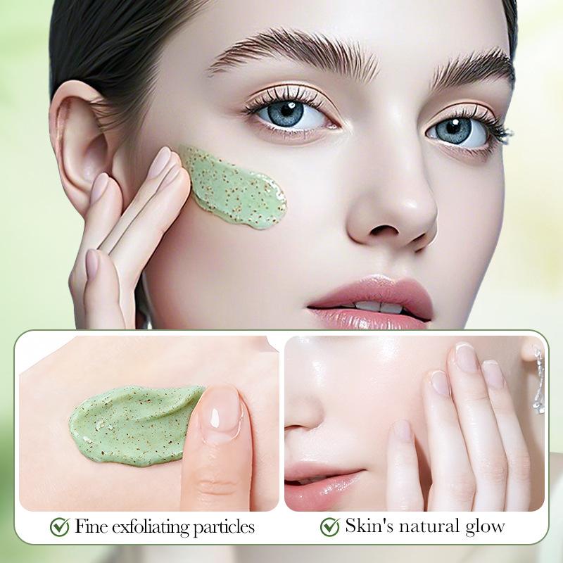 Aloe Vera Salicylic Acid Face Scrub Deep Cleansing Exfoliating Facial Scrub Pore Care 100g