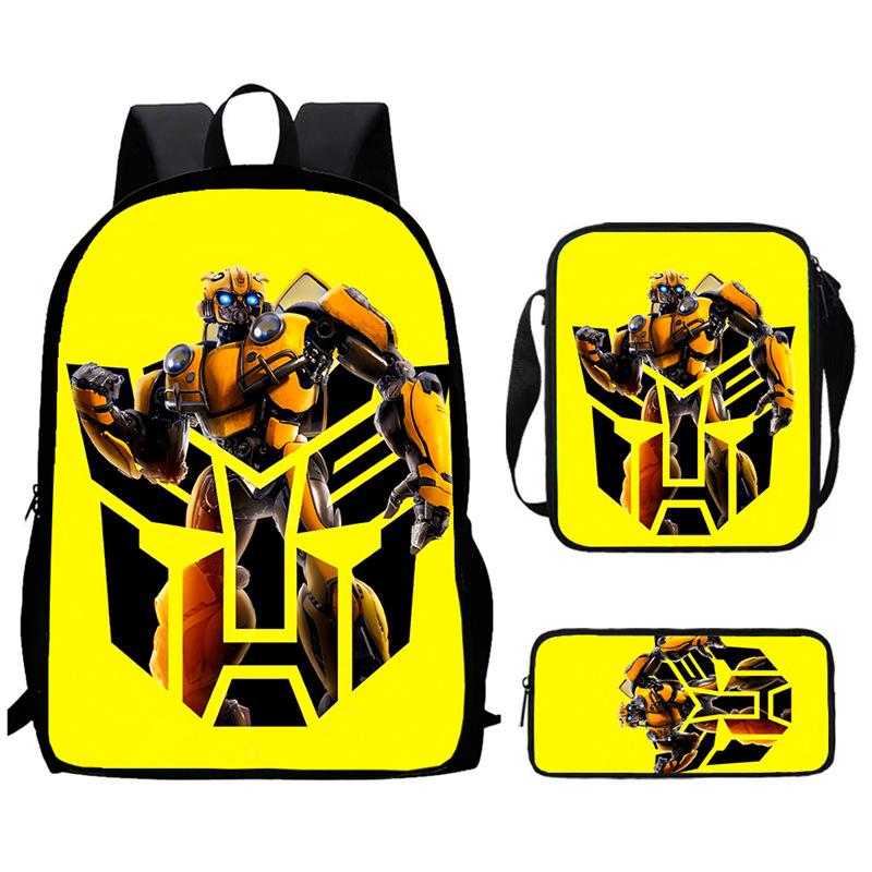 Transformers, Bumblebee Bag High Definition Multi-Function Oxford Lightweight Backpack