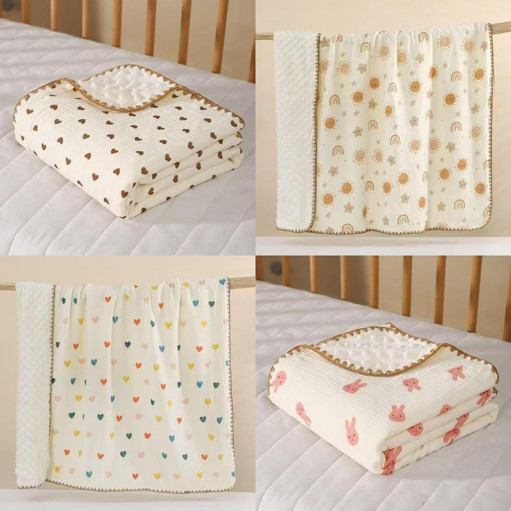 Baby Swaddle Blanket With Cotton Filling For Newborns And Infant Sleep Comfort