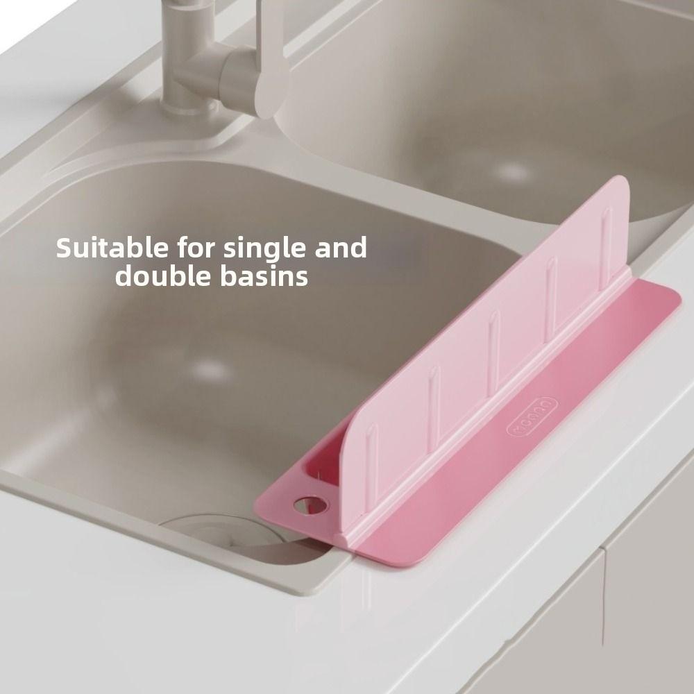 Reusable Sink Splash Guard Anti-splash Water Baffle Plate Kitchen Water Baffle for Wash Basin