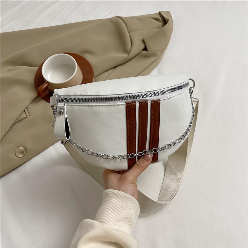 

Весенняя красивая персонализированная сумка подмышку женская модная женская сумка 2024 новая простая нагрудная сумка сумка через плечо красивая сумка-мессенджер белый