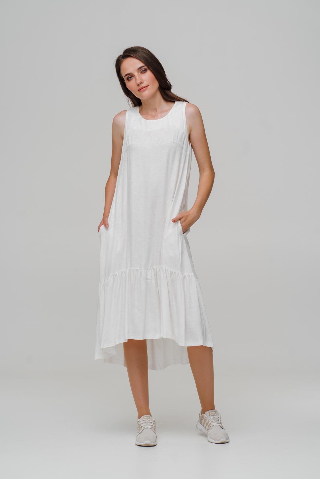 

Cарафан із візерунком 40 білий