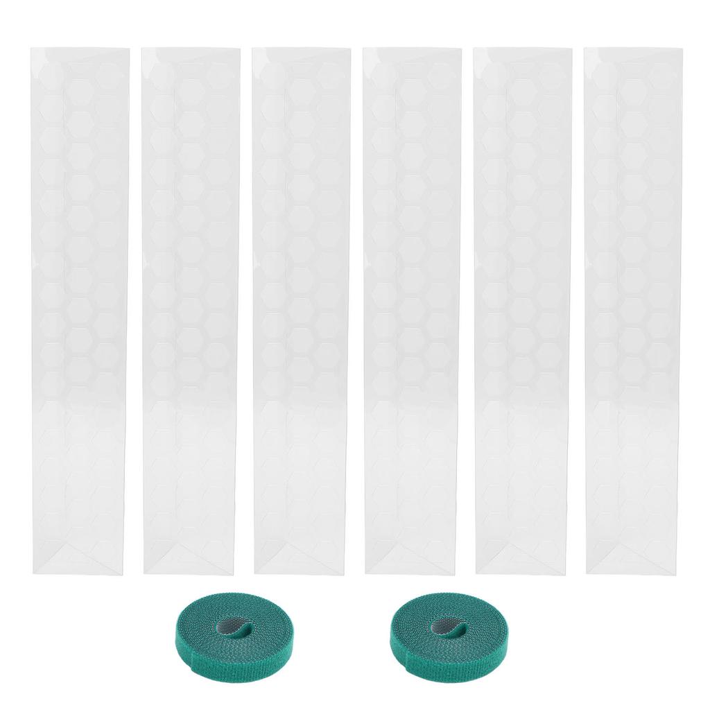 Plastic Moss Poles for Monstera Small Medium Climbing Plants 17 Inch Stackable Plant Support for Ind