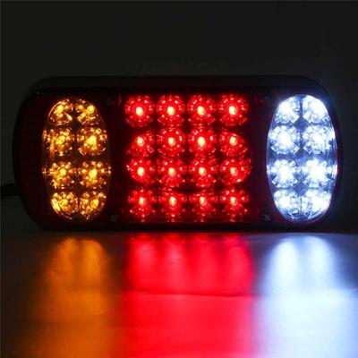 12V LED Rear Stop Light Brake Indicator Lamp For Truck Trailer Van Caravan RV
